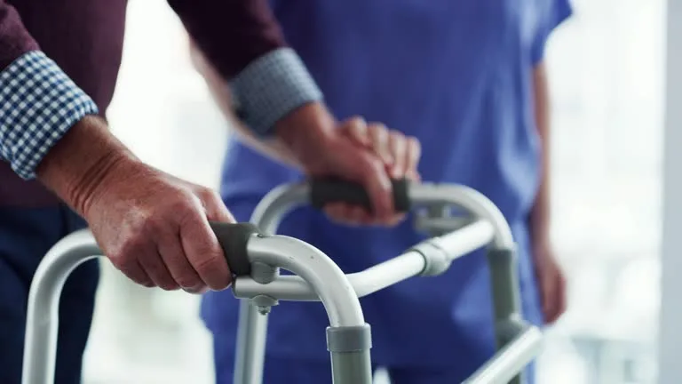 Seniors and caregivers sharing a joyful moment