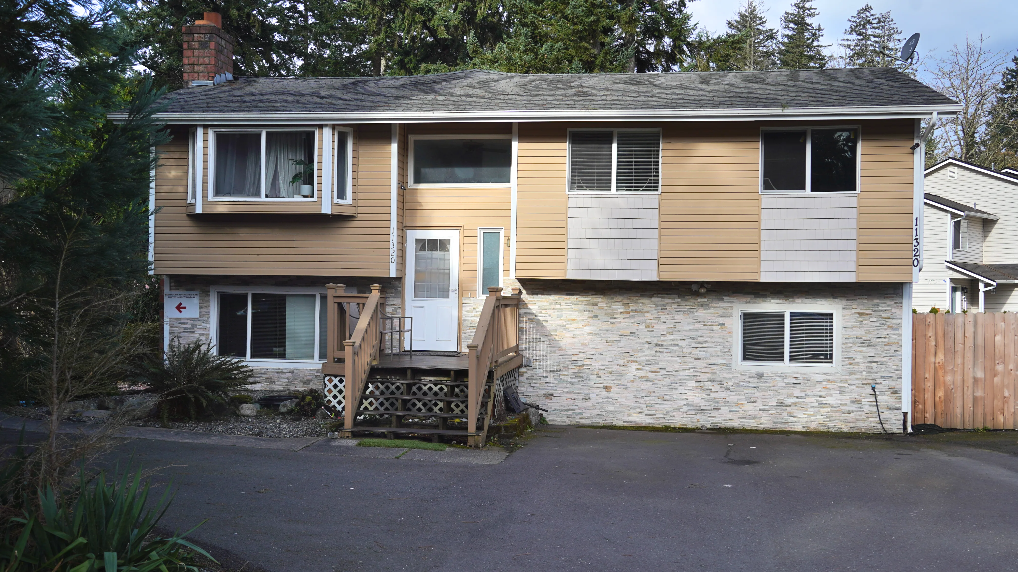 Front exterior of Hebron Care Adult Family Home